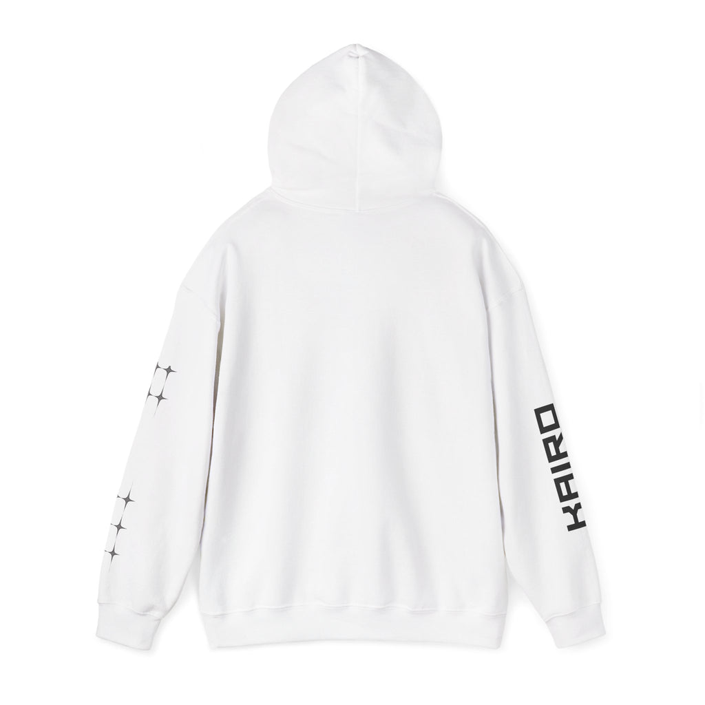 KAIRO | Minimal Saturn Planet Illustration Hoodie | Star Sleeve