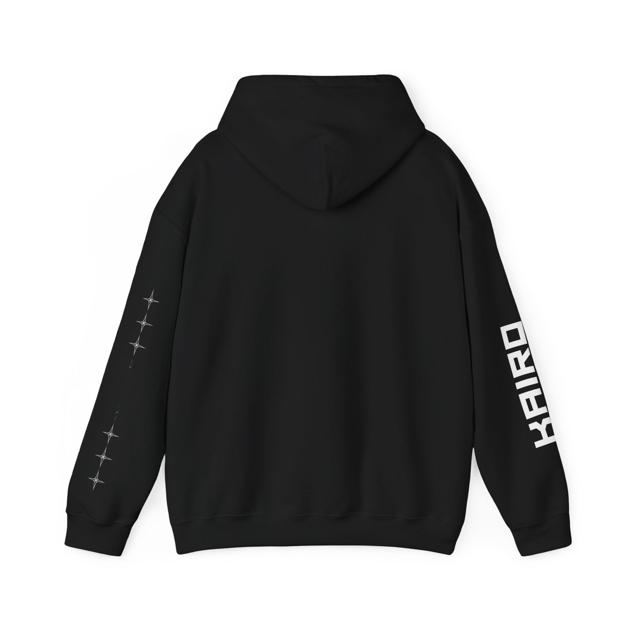 KAIRO | Minimal Saturn Planet Illustration Hoodie | Star Sleeve